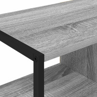 Produktbild för Sidokabinett Grå Sonoma 96.5 x 30 x 75 cm Konstruerat trä