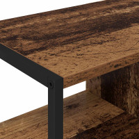 Produktbild för Sidokabinett Gammalt trä 96.5 x 30 x 75 cm Konstruerat trä