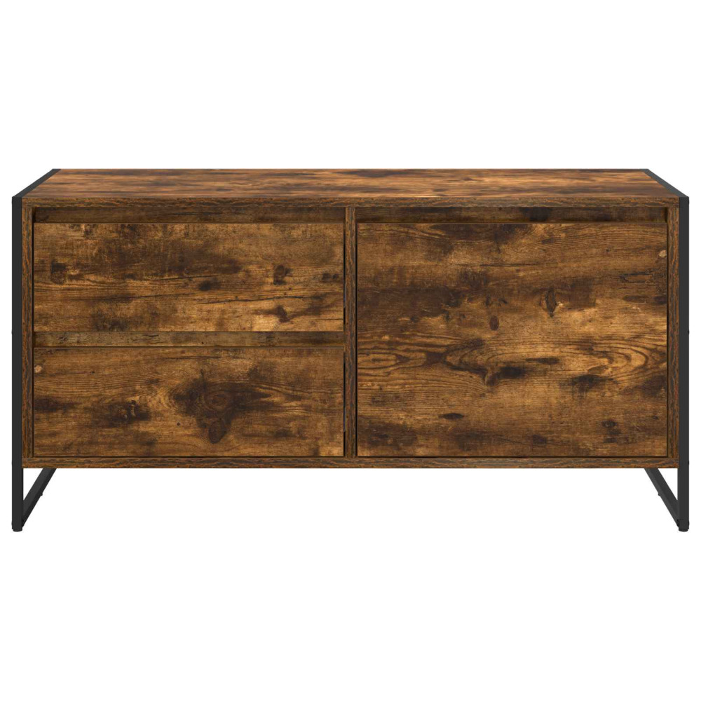 Produktbild för TV-skåp med låda Rökek 100 x 36 x 49.5 cm Konstruerat trä