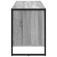 Produktbild för TV-skåp med låda Grå Sonoma 100 x 36 x 49.5 cm Konstruerat trä