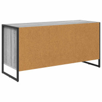 Produktbild för TV-skåp med låda Grå Sonoma 100 x 36 x 49.5 cm Konstruerat trä