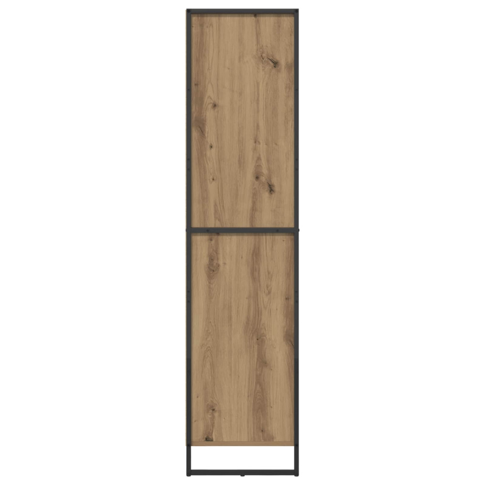 Produktbild för Bokskåp med låda Artisan Ek 43 x 36 x 150.5 cm Konstruerat trä