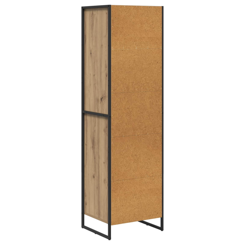 Produktbild för Bokskåp med låda Artisan Ek 43 x 36 x 150.5 cm Konstruerat trä