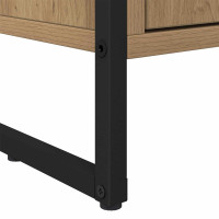 Produktbild för Bokskåp med låda Artisan Ek 43 x 36 x 150.5 cm Konstruerat trä