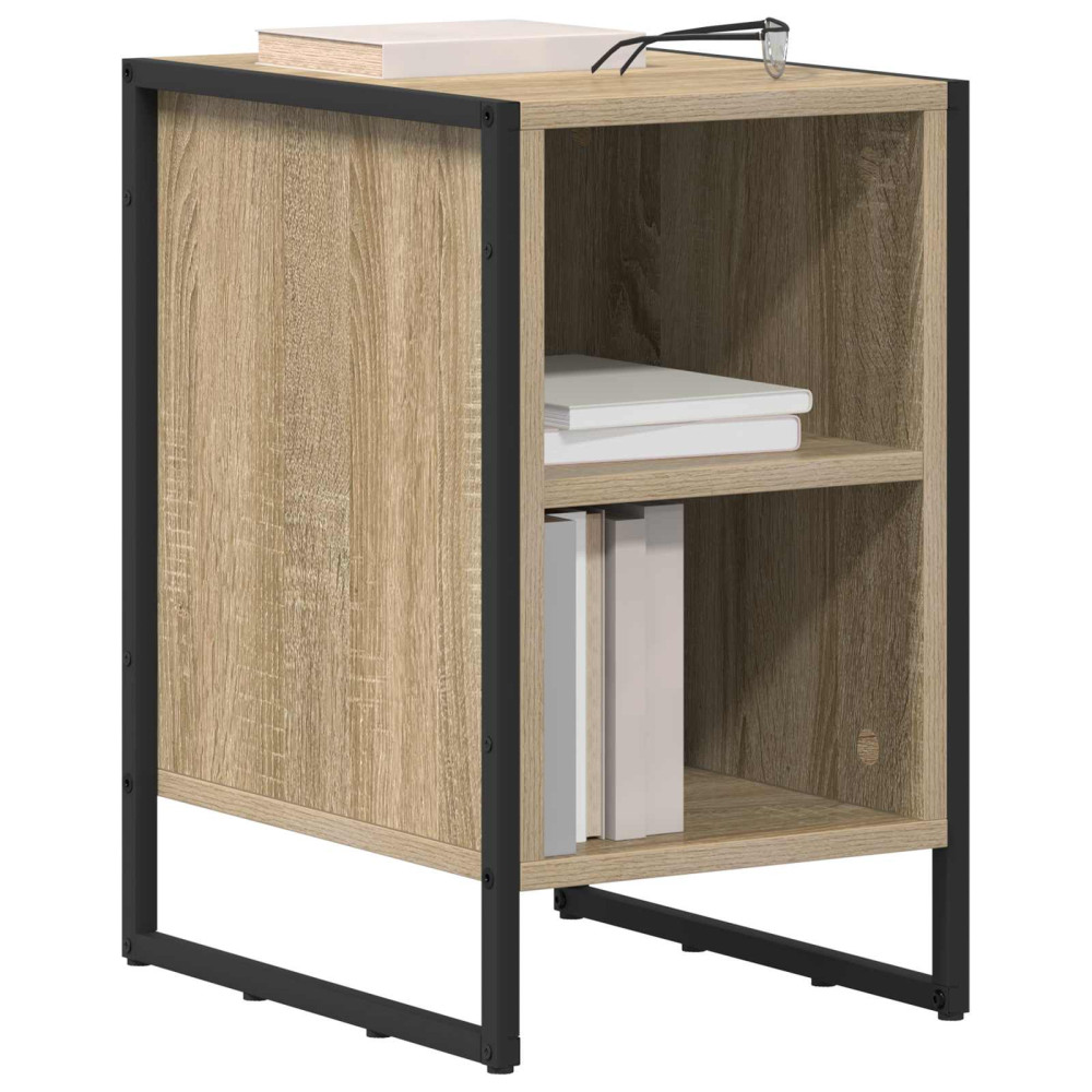 Produktbild för Sängbord Sonoma 39.5 x 30 x 50 cm Konstruerat trä