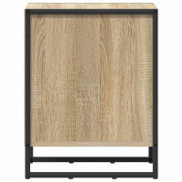 Produktbild för Sängbord Sonoma 39.5 x 30 x 50 cm Konstruerat trä
