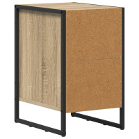 Produktbild för Sängbord Sonoma 39.5 x 30 x 50 cm Konstruerat trä