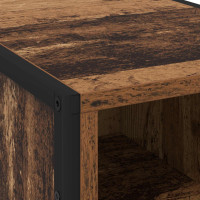 Produktbild för Sängbord 2 pcs Gammalt trä 39.5 x 30 x 50 cm Konstruerat trä