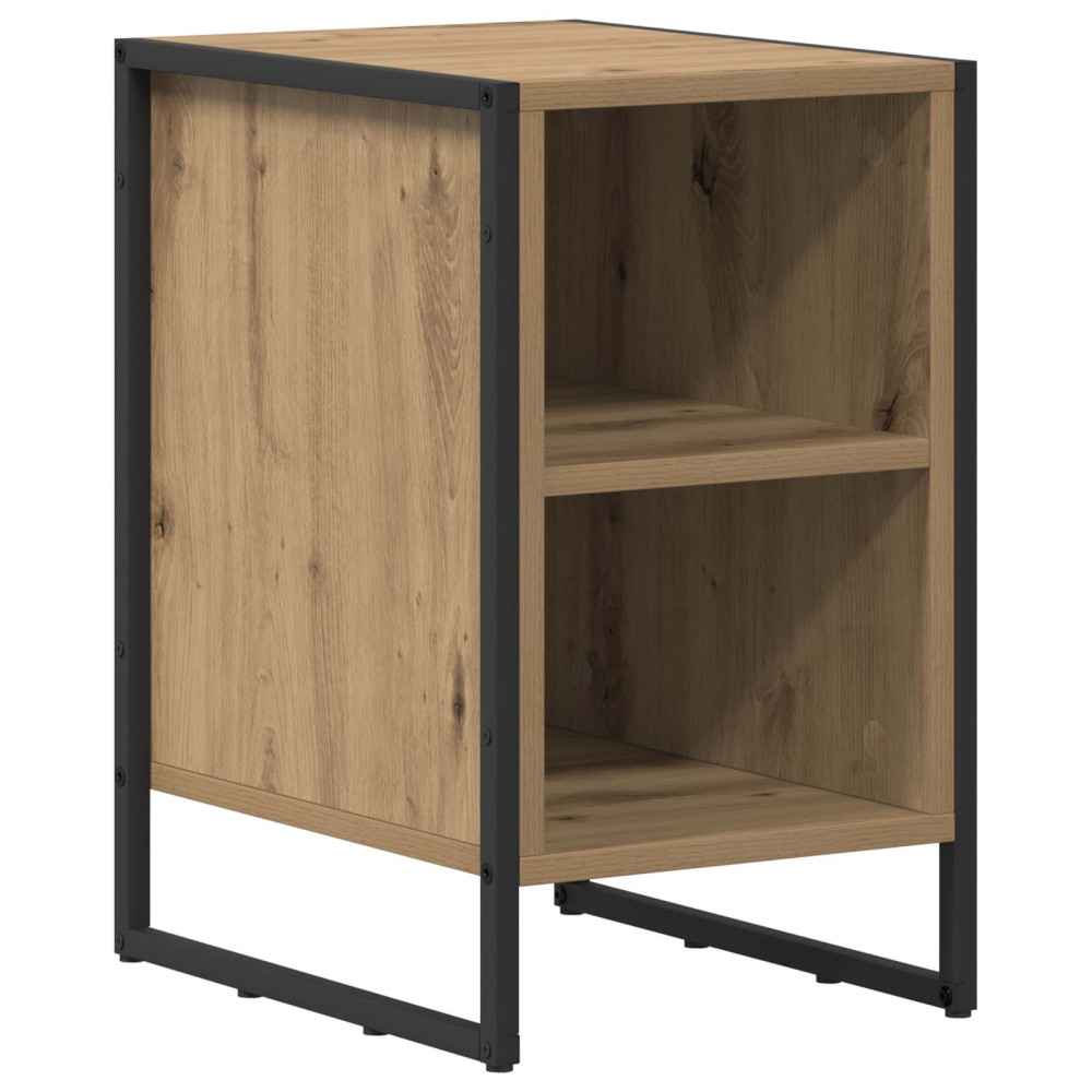 Produktbild för Sängbord Artisan Ek 39.5 x 30 x 50 cm Konstruerat trä