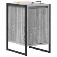 Produktbild för Sängbord 2 pcs Grå Sonoma 39,5 x 30 x 50 cm Konstruerat trä