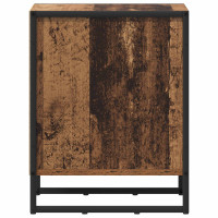 Produktbild för Sängbord Gammalt trä 39,5 x 30 x 50 cm Konstruerat trä