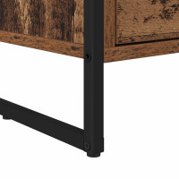 Produktbild för Sängbord Gammalt trä 39,5 x 30 x 50 cm Konstruerat trä