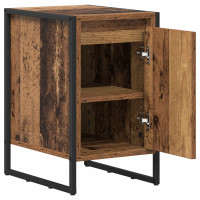 Produktbild för Sängbord 2 pcs Gammalt trä 39,5 x 30 x 50 cm Konstruerat trä