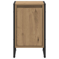 Produktbild för Sängbord Artisan Ek 39,5 x 30 x 50 cm Konstruerat trä