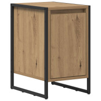 Produktbild för Sängbord 2 pcs Artisan Ek 39,5 x 30 x 50 cm Konstruerat trä