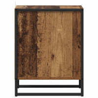 Produktbild för Sängbord 2 pcs Gammalt trä 39,5 x 30 x 50 cm Konstruerat trä