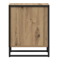 Produktbild för Sängbord 2 pcs Artisan Ek 39,5 x 30 x 50 cm Konstruerat trä
