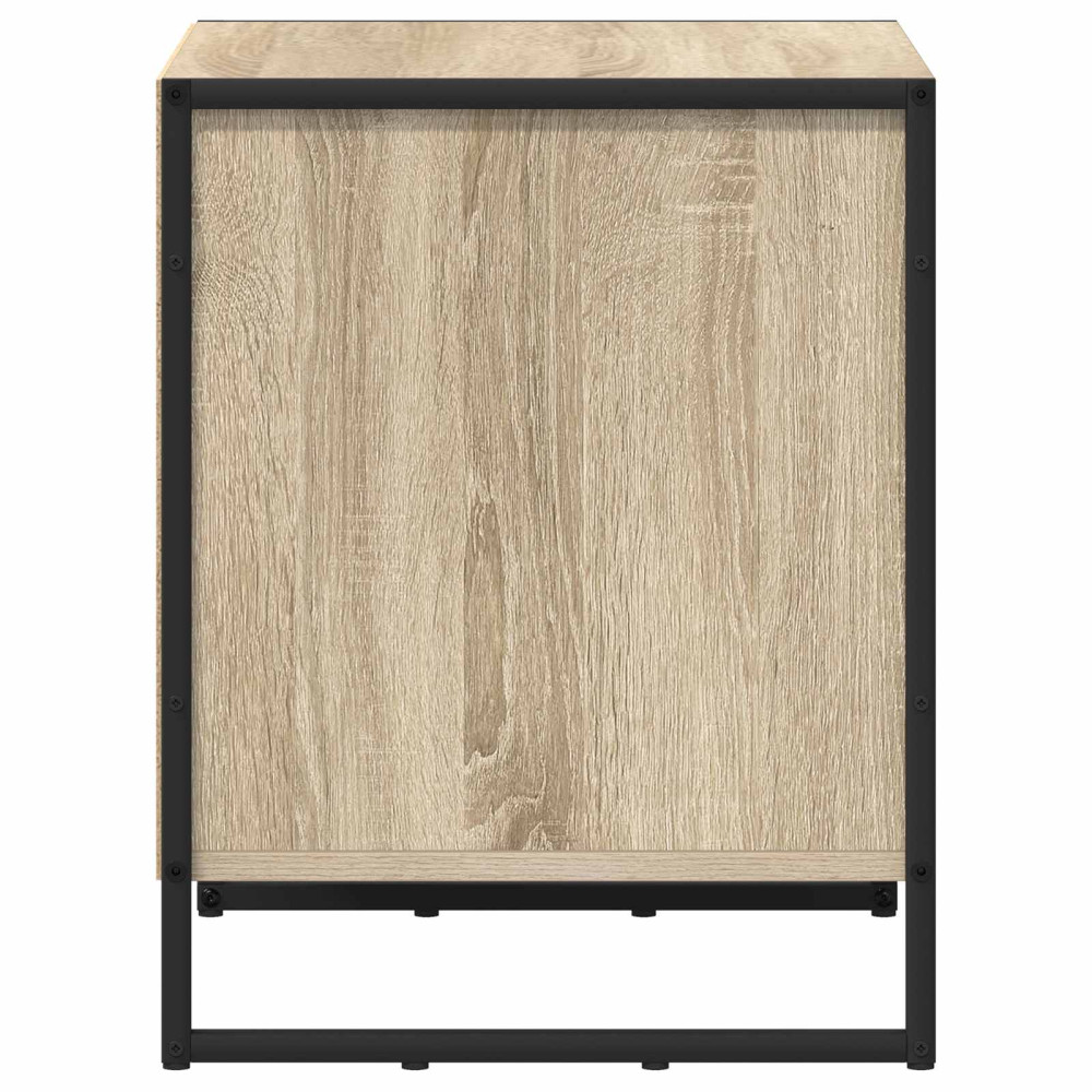 Produktbild för Sängbord med låda Sonoma 50 x 39,5 x 50 cm Konstruerat trä