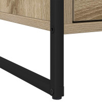 Produktbild för Sängbord med låda Sonoma 50 x 39,5 x 50 cm Konstruerat trä