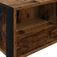 Produktbild för Sidobord Gammalt trä 100 x 36 x 75 cm Konstruerat trä