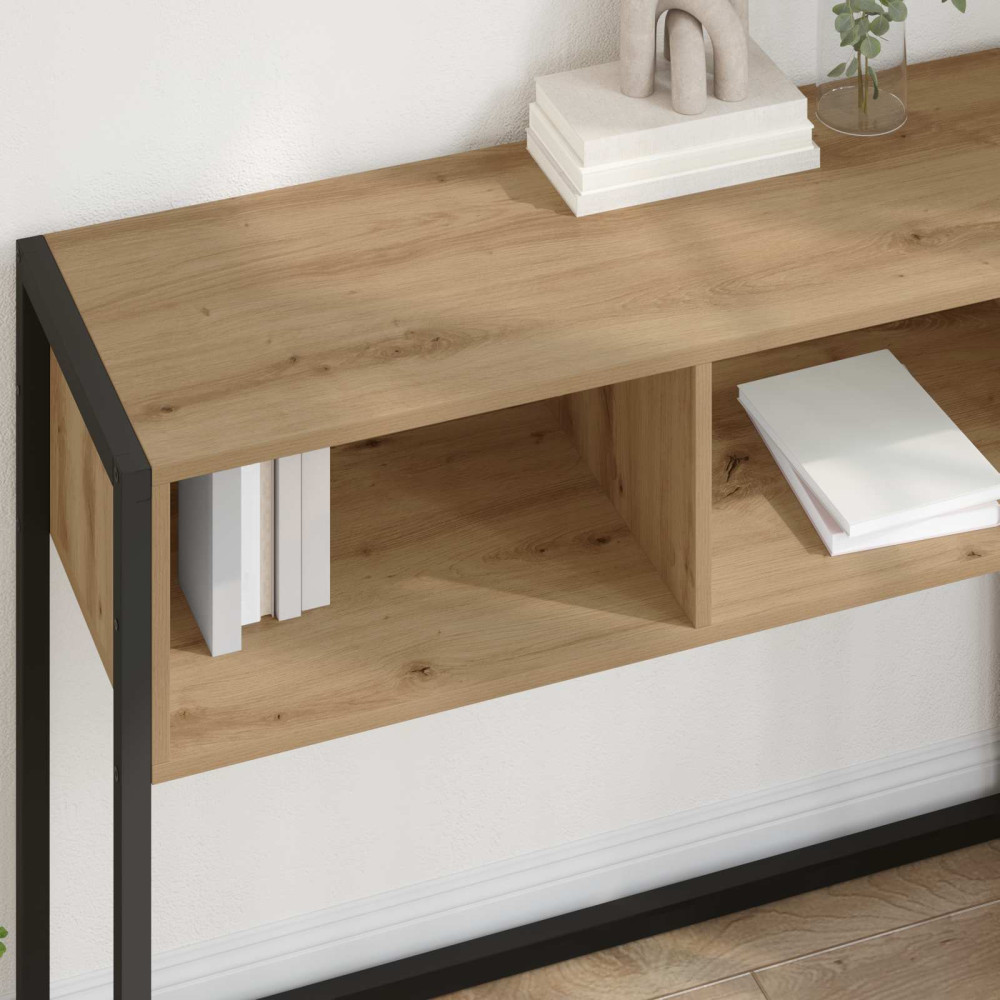 Produktbild för Sidobord Artisan Ek 100 x 36 x 75 cm Konstruerat trä