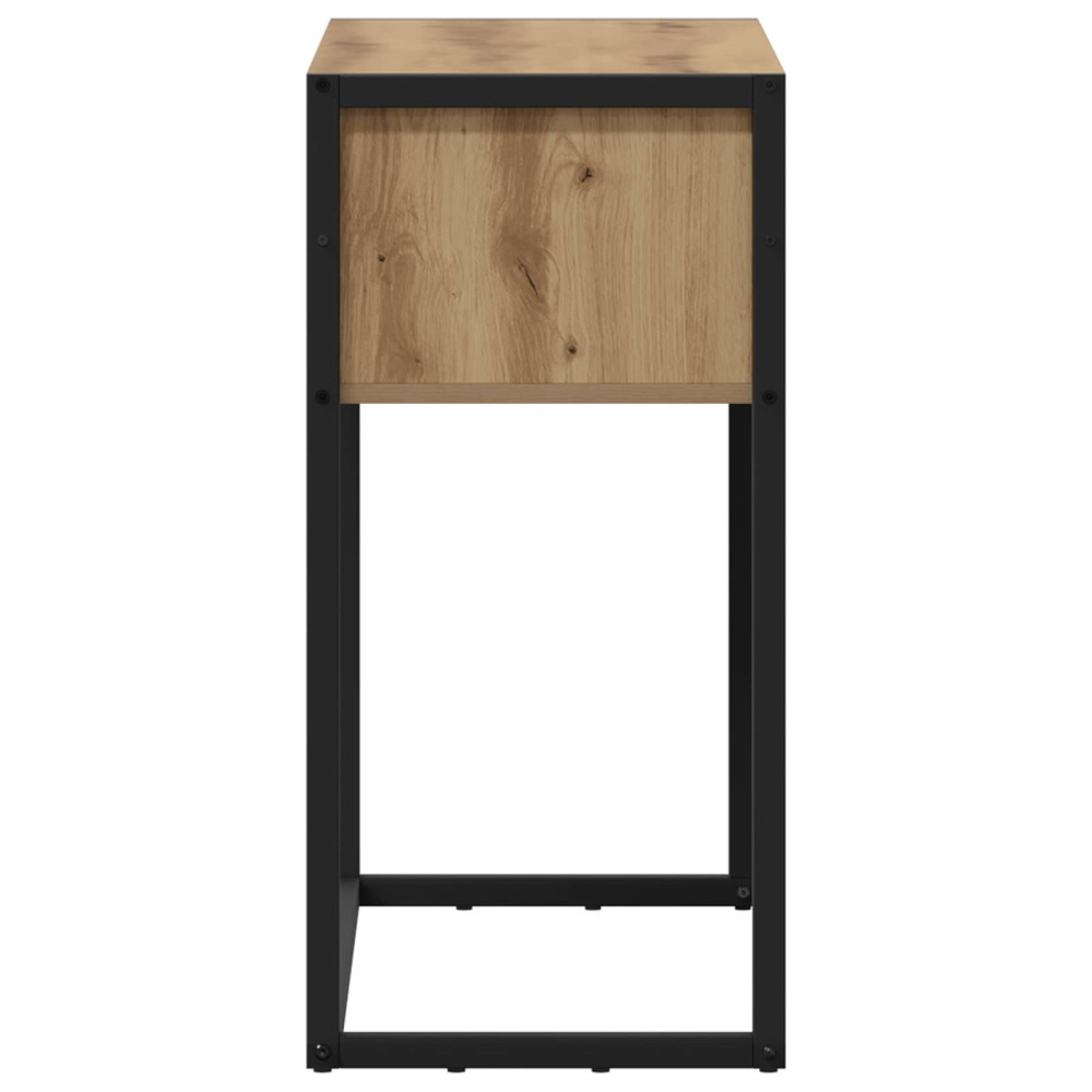 Produktbild för Sidobord Artisan Ek 100 x 36 x 75 cm Konstruerat trä