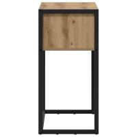Produktbild för Sidobord Artisan Ek 100 x 36 x 75 cm Konstruerat trä