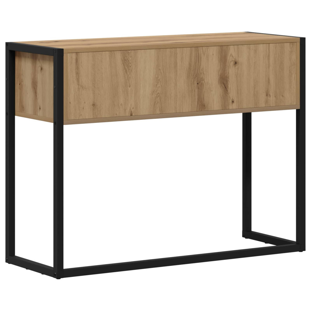 Produktbild för Sidobord Artisan Ek 100 x 36 x 75 cm Konstruerat trä