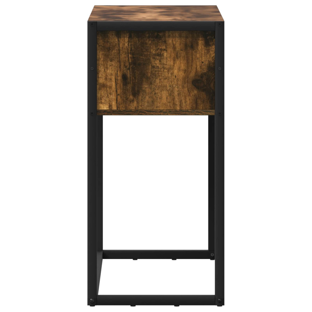 Produktbild för Sidobord med låda Rökek 100 x 36 x 75 cm Konstruerat trä