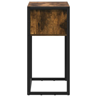 Produktbild för Sidobord med låda Rökek 100 x 36 x 75 cm Konstruerat trä