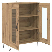 Produktbild för Sideboard Artisan Ek 69,5 x 34 x 90 cm Konstruerat trä