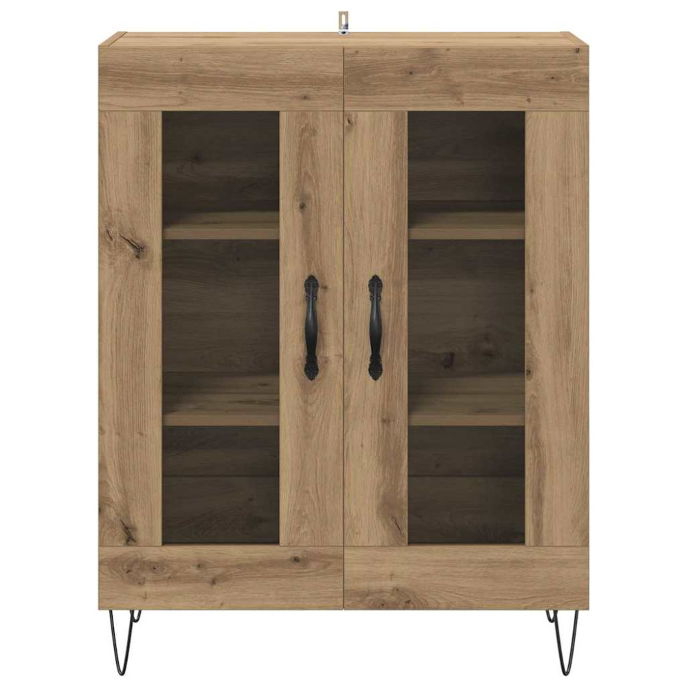 Produktbild för Sideboard Artisan Ek 69,5 x 34 x 90 cm Konstruerat trä