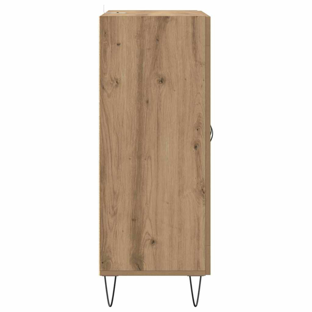Produktbild för Sideboard Artisan Ek 69,5 x 34 x 90 cm Konstruerat trä