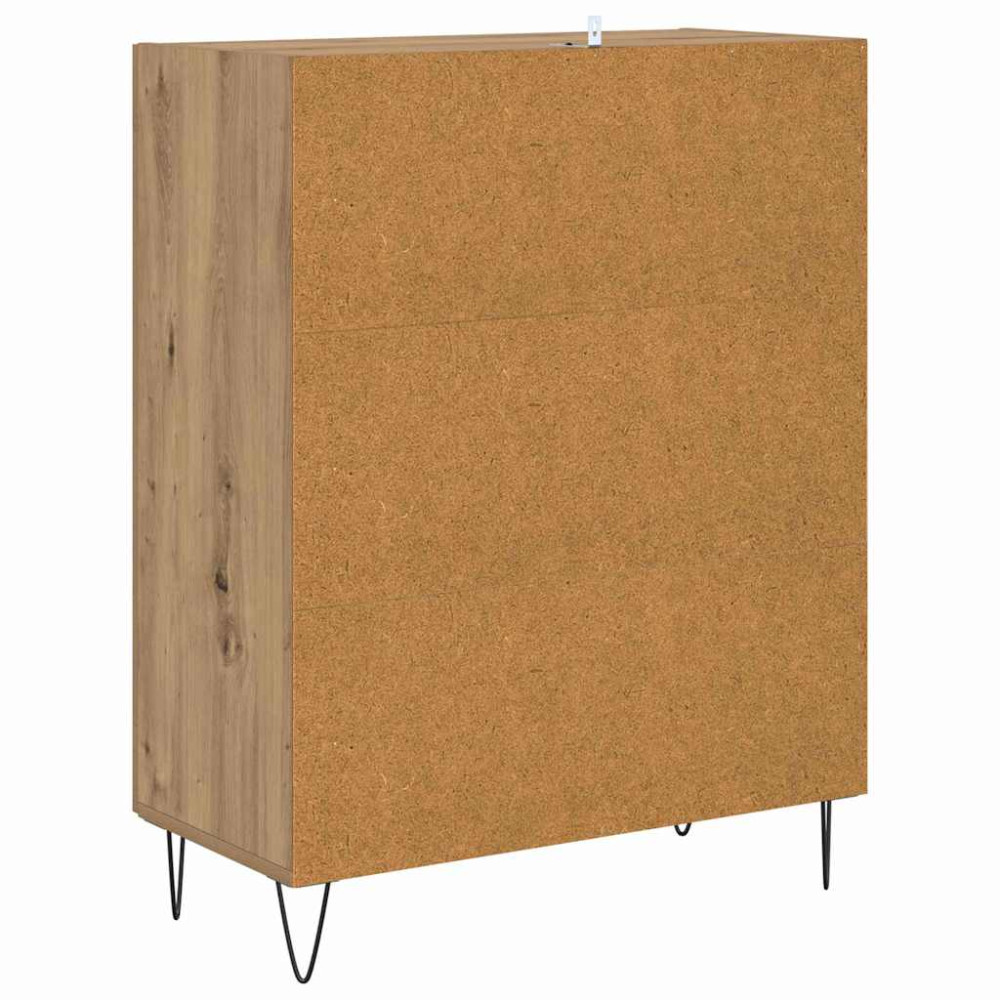 Produktbild för Sideboard Artisan Ek 69,5 x 34 x 90 cm Konstruerat trä