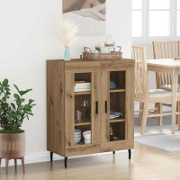 Produktbild för Sideboard Artisan Ek 69,5 x 34 x 90 cm Konstruerat trä