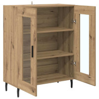 Produktbild för Sideboard Artisan Ek 69,5 x 34 x 90 cm Konstruerat trä
