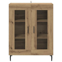 Produktbild för Sideboard Artisan Ek 69,5 x 34 x 90 cm Konstruerat trä