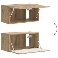 Produktbild för TV Vägghylla 2 pcs Artisan Ek Konstruerat trä