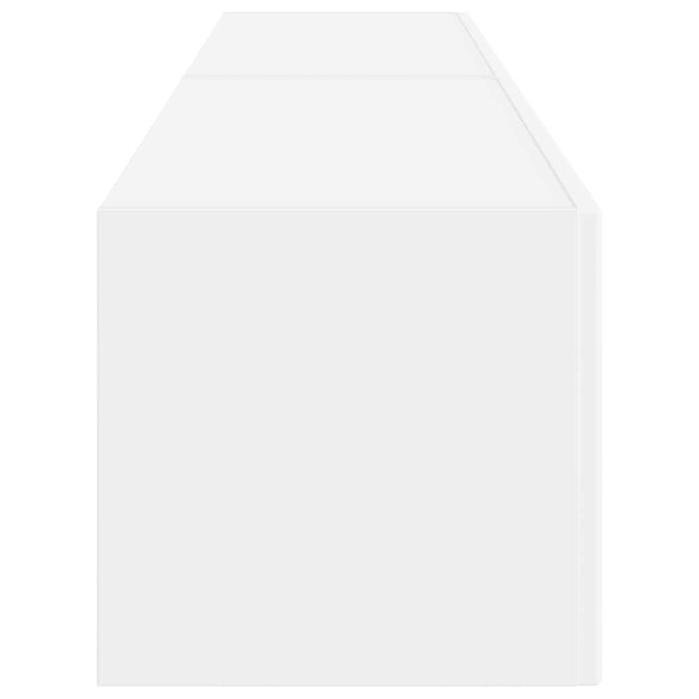 Produktbild för TV Vägghylla 2 pcs Vit 78,5 x 31 x 29,5 cm Konstruerat trä