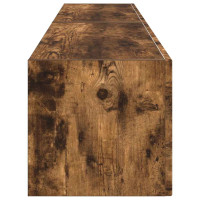 Produktbild för TV Vägghylla 2 pcs Rökt ek 78,5 x 31 x 29,5 cm Konstruerat trä
