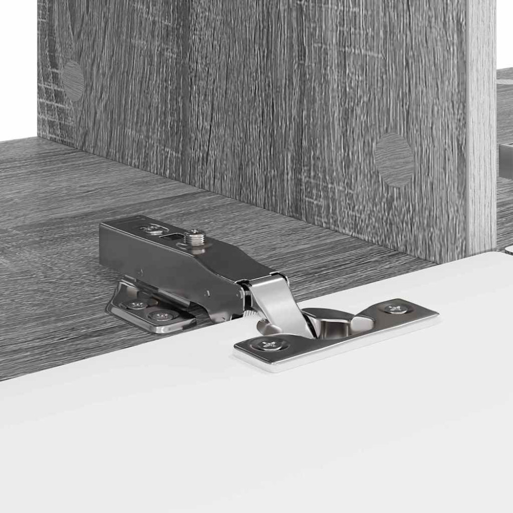 Produktbild för TV Vägghylla Väggmonterad 2 pcs Grå Sonoma 78,5 x 31 x 29,5 cm