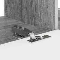 Produktbild för TV Vägghylla Väggmonterad 2 pcs Grå Sonoma 78,5 x 31 x 29,5 cm