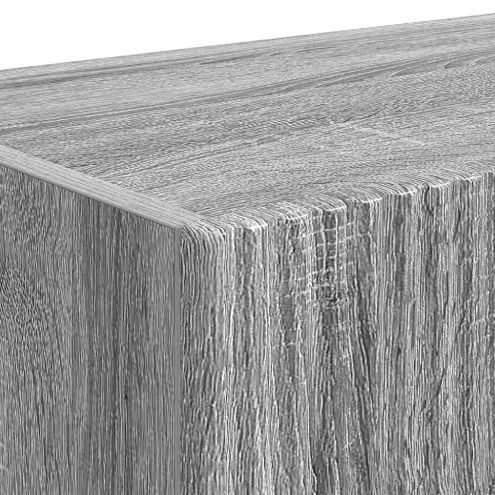 Produktbild för TV Vägghylla Väggmonterad 2 pcs Grå Sonoma 78,5 x 31 x 29,5 cm