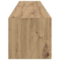 Produktbild för TV Vägghylla 2 pcs Artisan Ek Konstruerat trä