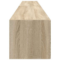 Produktbild för TV Vägghylla 2 pcs Sonoma 98 x 31 x 29,5 cm Konstruerat trä