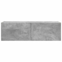 Produktbild för TV Vägghylla Betong 98 x 31 x 29,5 cm Konstruerat trä