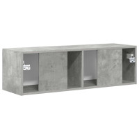 Produktbild för TV Vägghylla Betong 98 x 31 x 29,5 cm Konstruerat trä