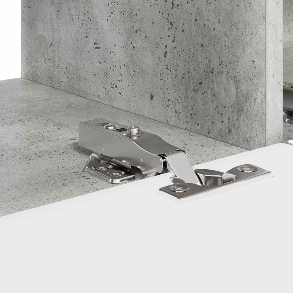 Produktbild för TV Vägghylla 2 pcs Betong 98 x 31 x 29,5 cm Konstruerat trä
