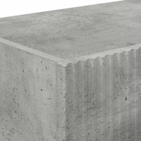 Produktbild för TV Vägghylla 2 pcs Betong 98 x 31 x 29,5 cm Konstruerat trä