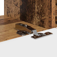 Produktbild för TV Vägghylla Väggmonterad 2 pcs Gammalt trä 98 x 31 x 29,5 cm